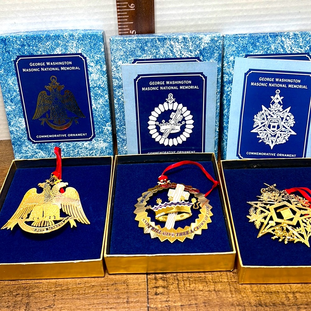 95,96,97 George Washington Masonic National Memorial Commemorative Ornament